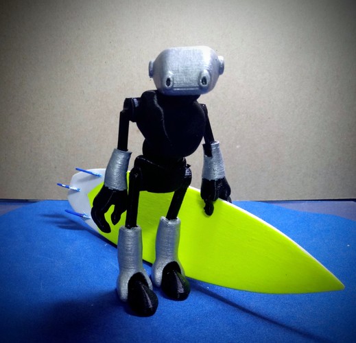 Ankly Robot - 3d Printed Assembled 3D Print 38770 Ankly Robot - 3d Printed Assembled 3D Print 38770