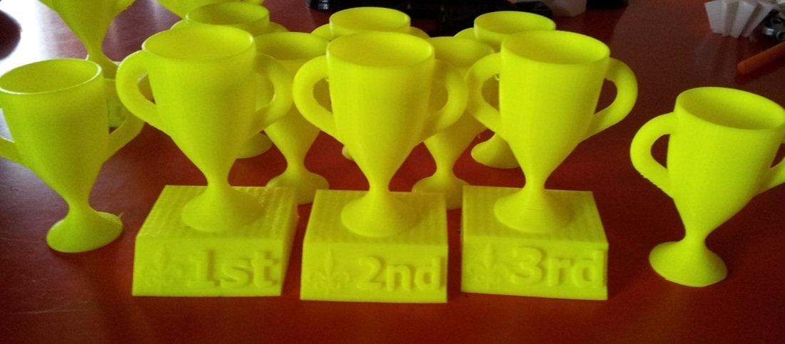 1st, 2nd, and 3rd place trophies with Fleur de Lis 3D Print 389 1st, 2nd, and 3rd place trophies with Fleur de Lis 3D Print 389