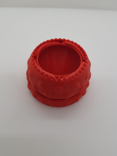 Mechanical Iris Dome Box Print-In-Place 3D Print 38958 Mechanical Iris Dome Box Print-In-Place 3D Print 38958