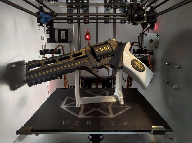 Harley Quinn Handgun - Suicide Squad 3D Print 39024 Harley Quinn Handgun - Suicide Squad 3D Print 39024
