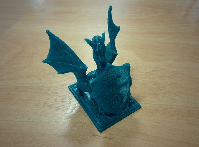 Roark The Dragon (DragonOff 2015 trophy) 3D Print 3931 Roark The Dragon (DragonOff 2015 trophy) 3D Print 3931