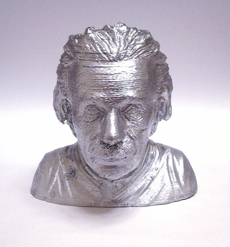 Einstein Bust (14K) 3D Print 4021 Einstein Bust (14K) 3D Print 4021
