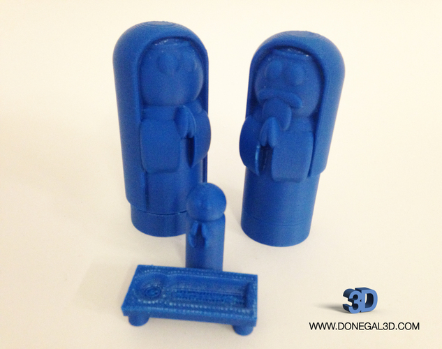 The Desktop Nativity 3D Print 4081 The Desktop Nativity 3D Print 4081