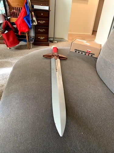 Warhammer 40K - Inquisitor Sword 3D Print 40880 Warhammer 40K - Inquisitor Sword 3D Print 40880