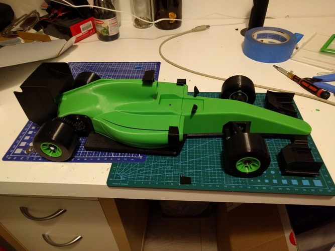 OpenR/C Formula 1 car 3D Print 4151 OpenR/C Formula 1 car 3D Print 4151