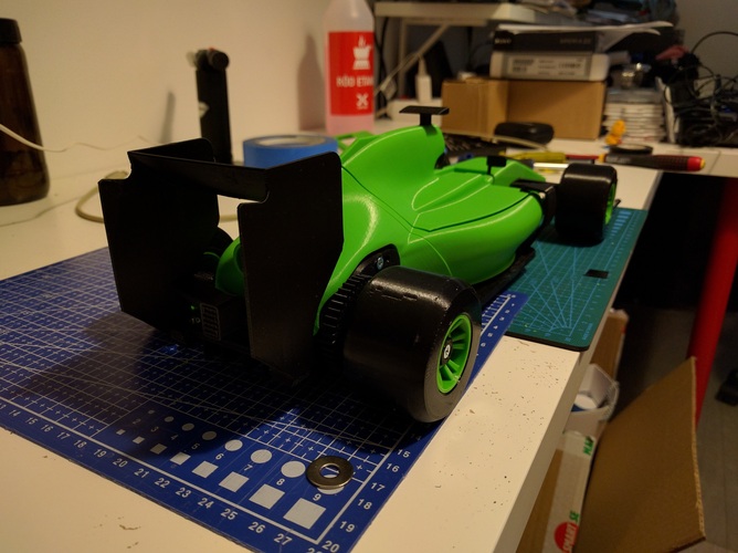 OpenR/C Formula 1 car 3D Print 4153 OpenR/C Formula 1 car 3D Print 4153