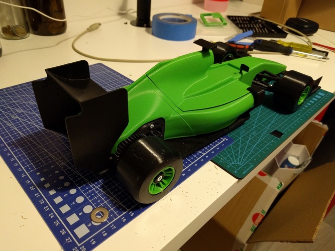 OpenR/C Formula 1 car 3D Print 4154 OpenR/C Formula 1 car 3D Print 4154