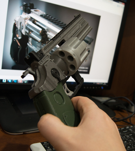 Konstantin heavy revolver 3D Print 4212 Konstantin heavy revolver 3D Print 4212