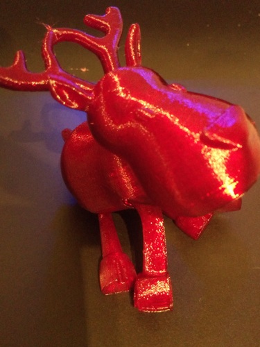 Small jointed Reindeer 3D Print 4242 Small jointed Reindeer 3D Print 4242
