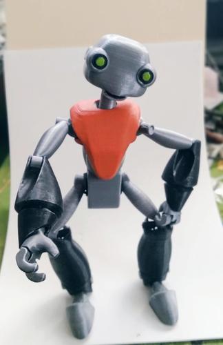 BeQui, Jointed Robot 3D Print 42505 BeQui, Jointed Robot 3D Print 42505