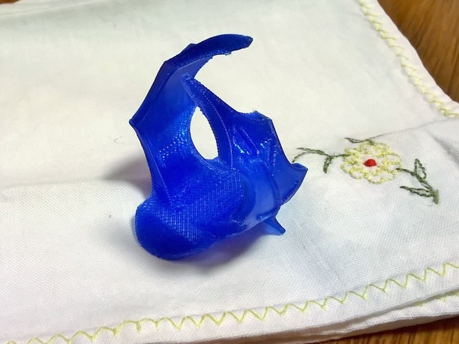 napkin holly ring 3D Print 4309 napkin holly ring 3D Print 4309