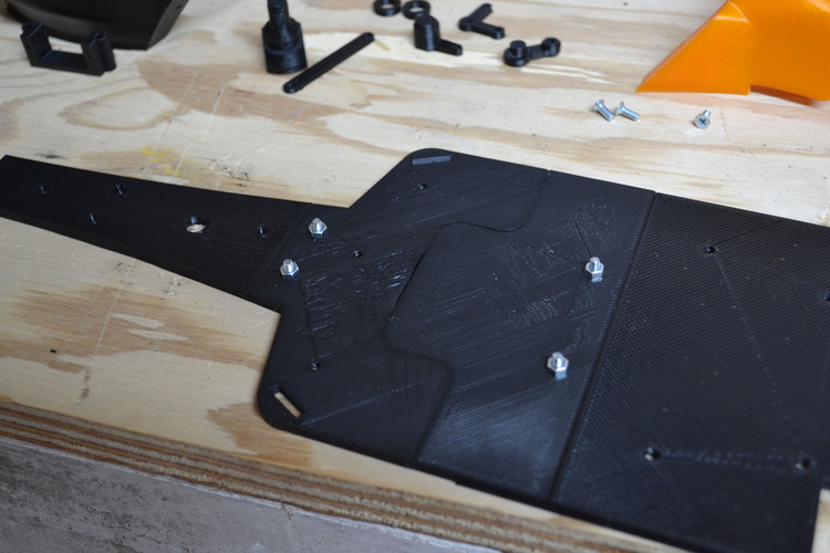 Split Chassis Plates for OpenRC F1 3D Print 4375 Split Chassis Plates for OpenRC F1 3D Print 4375