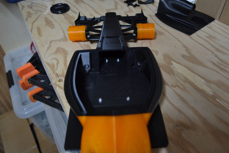 Split Chassis Plates for OpenRC F1 3D Print 4376 Split Chassis Plates for OpenRC F1 3D Print 4376