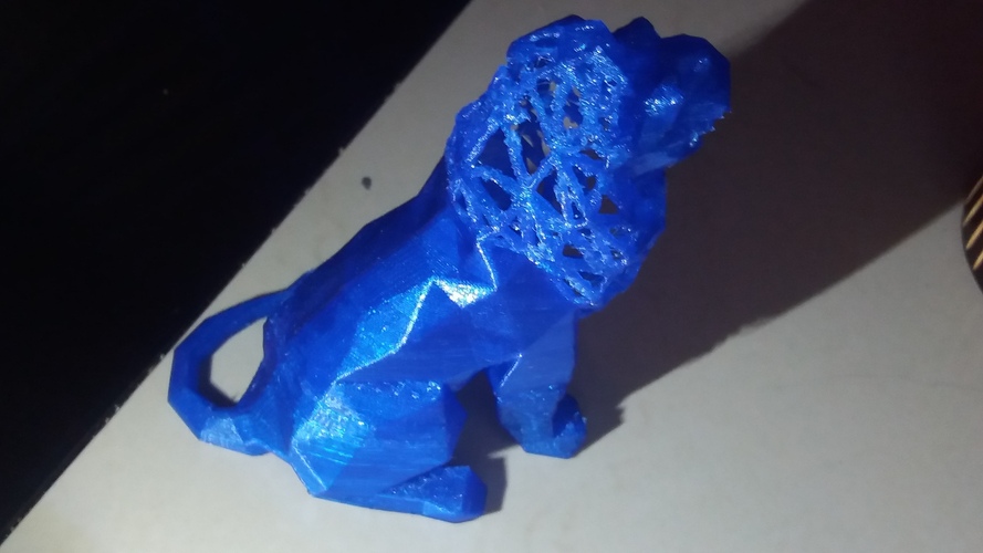 Roaring Lion 3D Print 4384 Roaring Lion 3D Print 4384