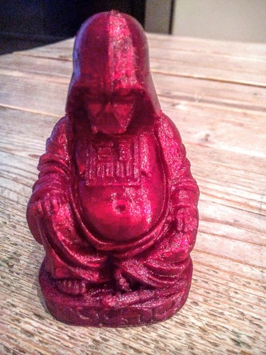 Darth Vader Buddha with saber 3D Print 4405 Darth Vader Buddha with saber 3D Print 4405