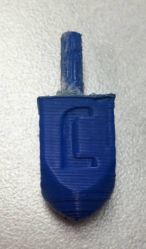 Dreidel (Hanukkah Toy) 3D Print 4423 Dreidel (Hanukkah Toy) 3D Print 4423