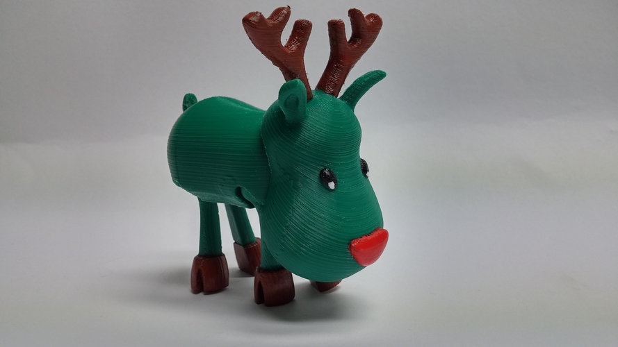 Articulated Christmas Toys 3D Print 4425 Articulated Christmas Toys 3D Print 4425