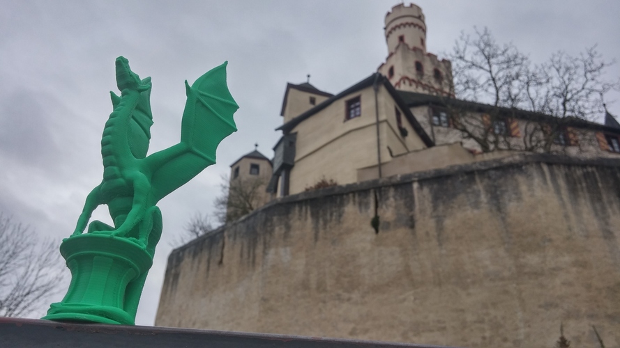 Aria the Dragon 3D Print 4426 Aria the Dragon 3D Print 4426