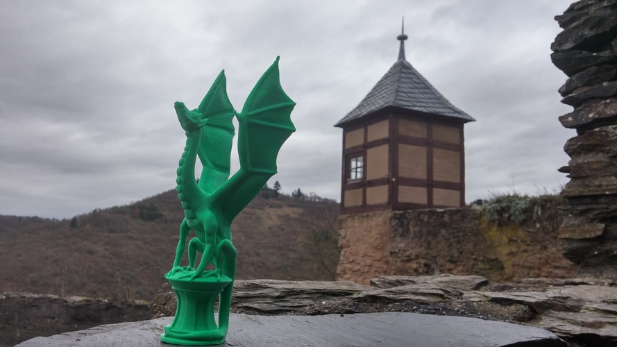 Aria the Dragon 3D Print 4428 Aria the Dragon 3D Print 4428
