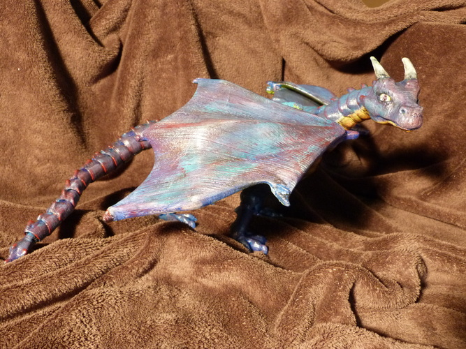 "Braq" jointed dragon 3D Print 4462 "Braq" jointed dragon 3D Print 4462