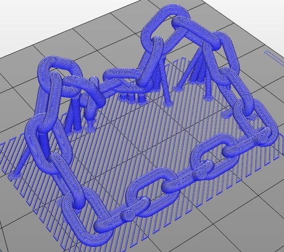 Chain Link Tablet Stand 3D Print 4488 Chain Link Tablet Stand 3D Print 4488