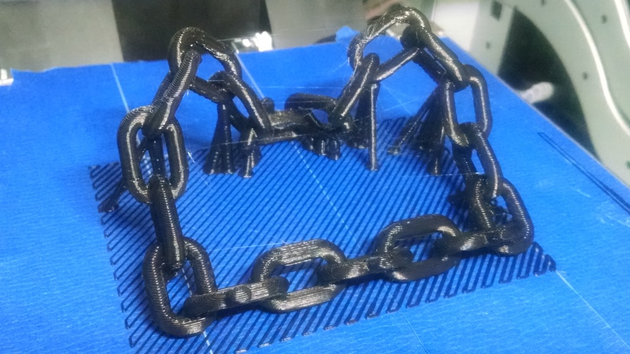 Chain Link Tablet Stand 3D Print 4491 Chain Link Tablet Stand 3D Print 4491