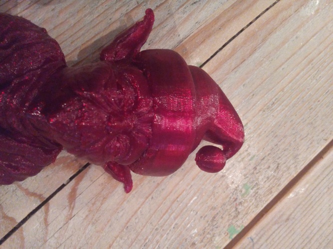 Santa Yoda 3D Print 4498 Santa Yoda 3D Print 4498