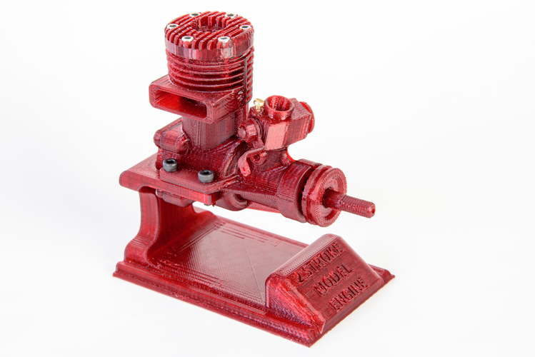 2 stroke motor model 3D Print 4521 2 stroke motor model 3D Print 4521