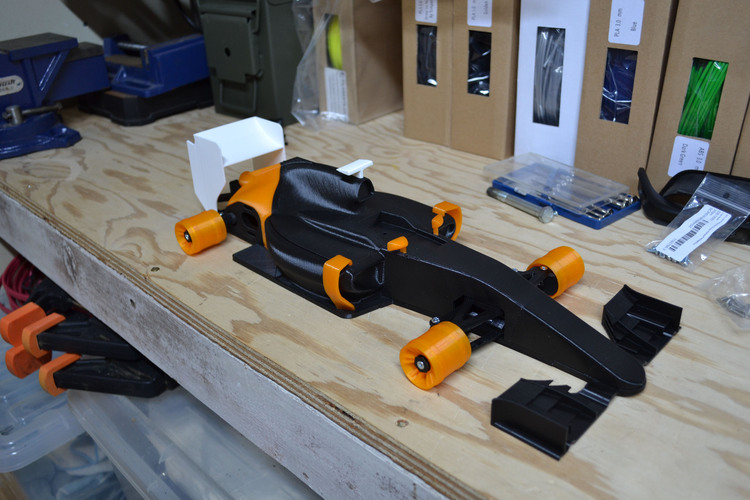 OpenR/C Formula 1 car 3D Print 4538 OpenR/C Formula 1 car 3D Print 4538