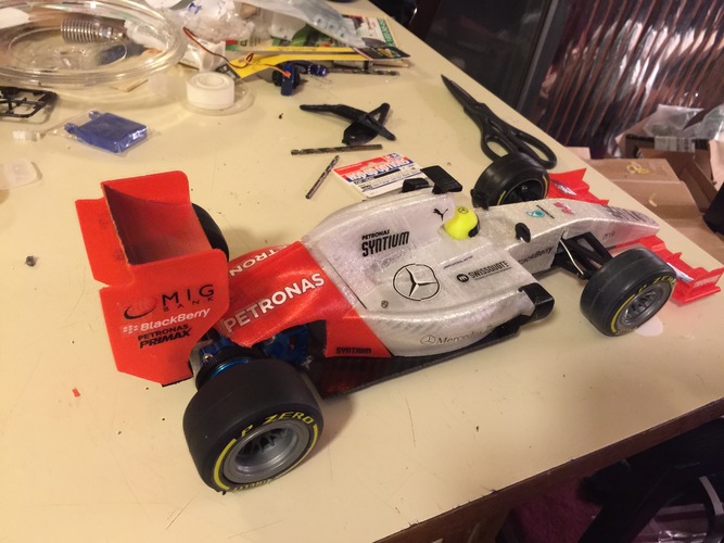 OpenR/C Formula 1 car 3D Print 4559 OpenR/C Formula 1 car 3D Print 4559