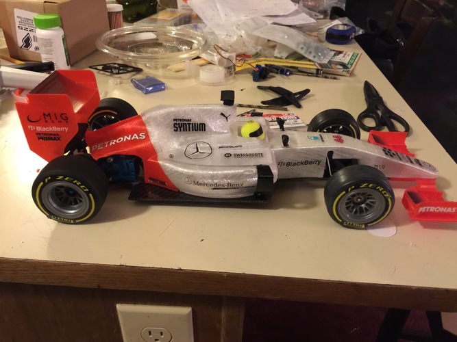 OpenR/C Formula 1 car 3D Print 4562 OpenR/C Formula 1 car 3D Print 4562