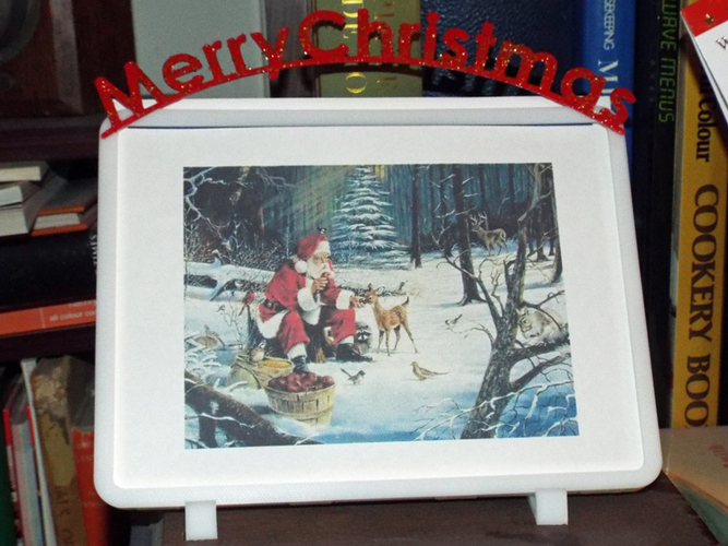 Alternative Christmas Card/Frame 3D Print 4574 Alternative Christmas Card/Frame 3D Print 4574