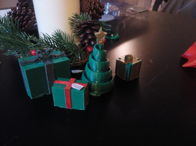 Christmas Presents 3D Print 4667 Christmas Presents 3D Print 4667