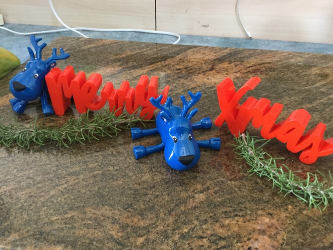 Articulated Christmas Toys 3D Print 4724 Articulated Christmas Toys 3D Print 4724