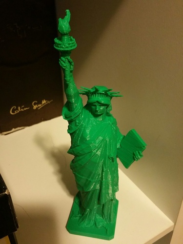 Statue of Liberty - Repaired 3D Print 4734 Statue of Liberty - Repaired 3D Print 4734