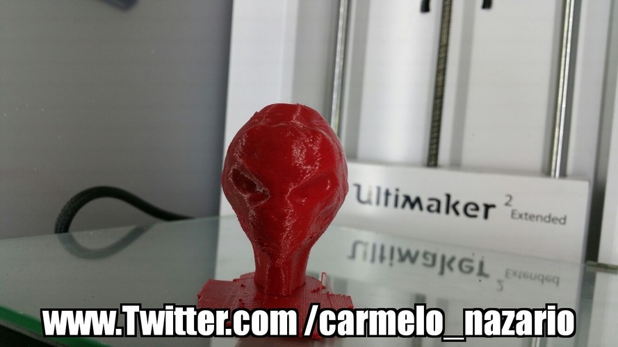 RED ALIEN BRUTE (Updated 8-29-17) 3D Print 4746 RED ALIEN BRUTE (Updated 8-29-17) 3D Print 4746