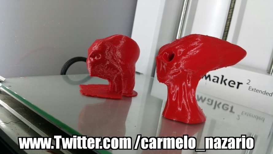 Red Alien Scout Updated 8-29-17 3D Print 4751 Red Alien Scout Updated 8-29-17 3D Print 4751