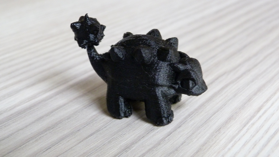 Two Dinosaurs without support 3D Print 4758 Two Dinosaurs without support 3D Print 4758