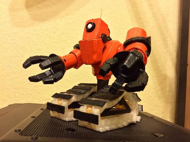 Sprung Bot 3D Print 4815 Sprung Bot 3D Print 4815