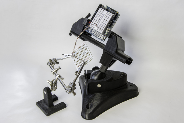 Swivel desk vice 3D Print 4839 Swivel desk vice 3D Print 4839