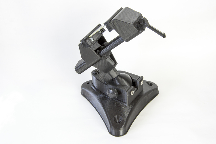 Swivel desk vice 3D Print 4840 Swivel desk vice 3D Print 4840