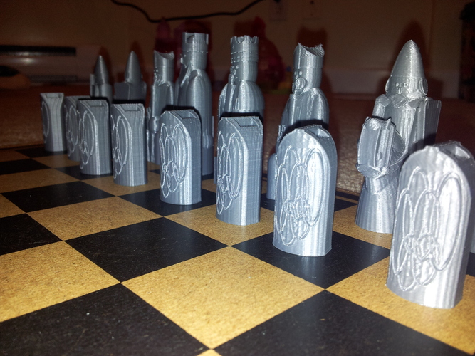 Lewis #Chess 3D Print 485 Lewis #Chess 3D Print 485