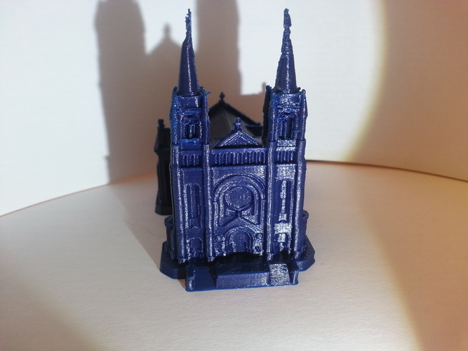Sioux Falls Cathedral, South Dakota 3D Print 4875
