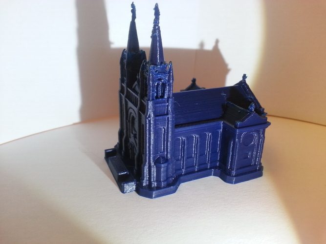 Sioux Falls Cathedral, South Dakota 3D Print 4876