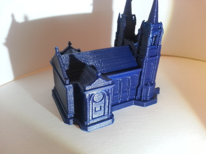Sioux Falls Cathedral, South Dakota 3D Print 4877