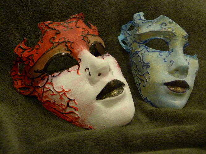 Venetian mask 3D Print 4888 Venetian mask 3D Print 4888