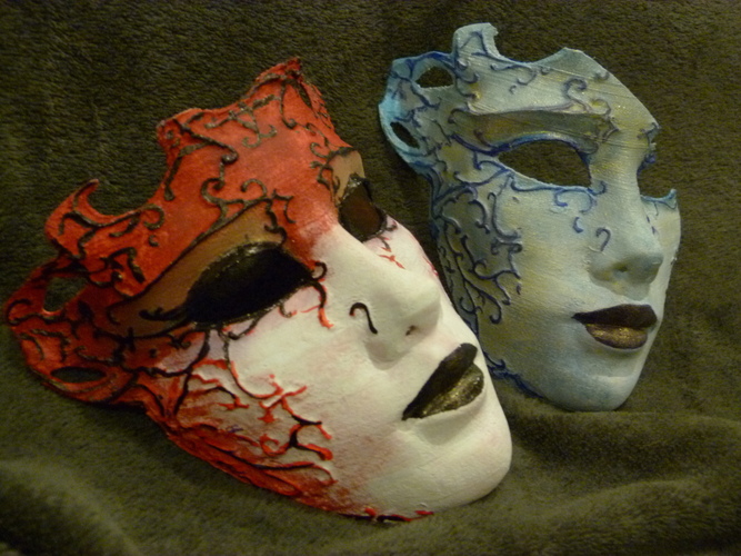 Venetian mask 3D Print 4889 Venetian mask 3D Print 4889