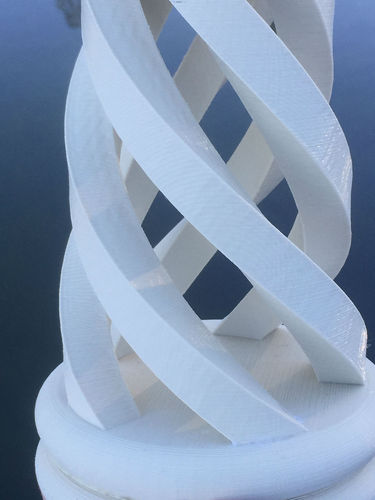 Spiral Chess Set (Large) 3D Print 4919