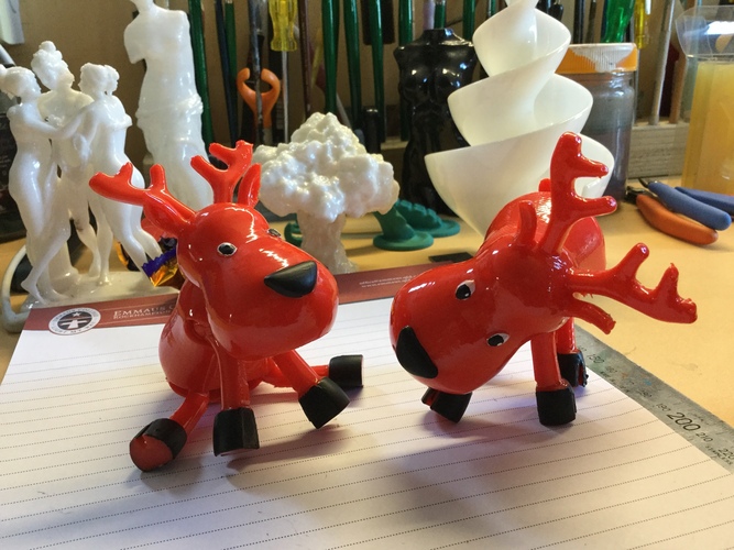 Articulated Christmas Toys 3D Print 4929 Articulated Christmas Toys 3D Print 4929