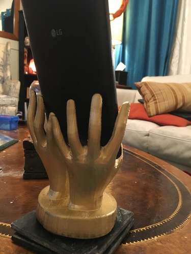 Hands Smartphone Holder (low Poly) 3D Print 5017 Hands Smartphone Holder (low Poly) 3D Print 5017